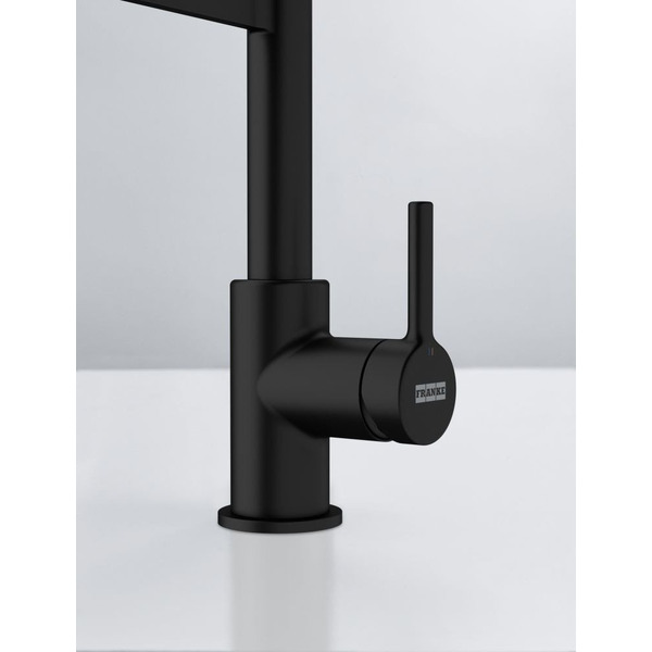 Смеситель Franke Lina Semi-pro 115.0725.838 (черный матовый)
