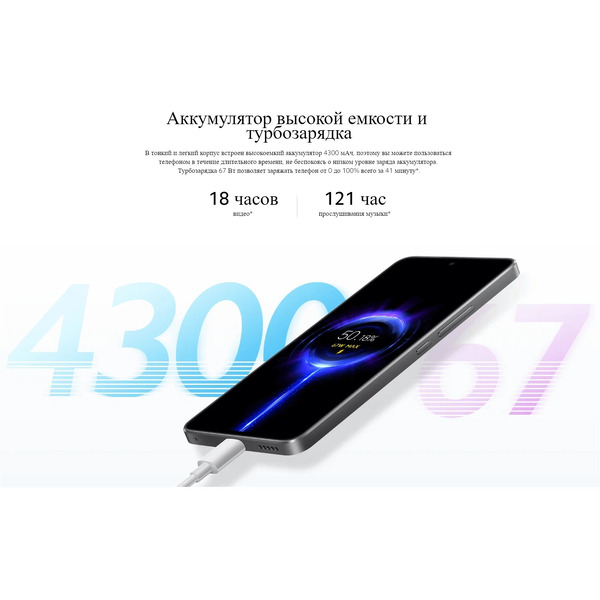 Смартфон Xiaomi 12 Lite 8GB/256GB Lite green EU