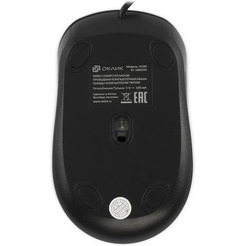 Мышь Oklick 310M (черный/красный)