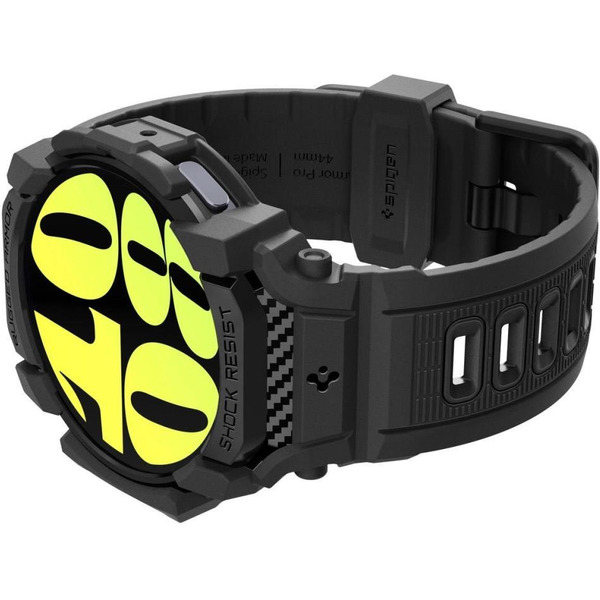 Ремешок с чехлом SPIGEN RUGGED ARMOR PRO для SAMSUNG GALAXY WATCH 7 44 MM MATTE BLACK ACS08338