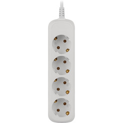 длинитель ЭРА Greenline UDL-10-450-E Б0065060 (5м, белый)