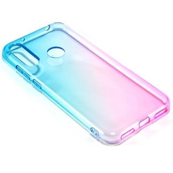 Накладка Case Gradient Dual для Huawei Y6s (розово-синий)