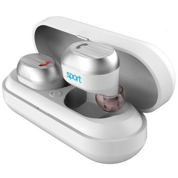 Беспроводные наушники Elari NanoPods Sport NPS-2S белый