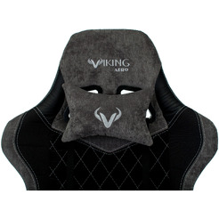 Кресло игровое Бюрократ Zombie VIKING 7 KNIGHT Fabric ткань/экокожа,черный