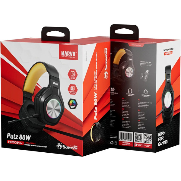 Наушники Marvo Pulz 80W HG9084W