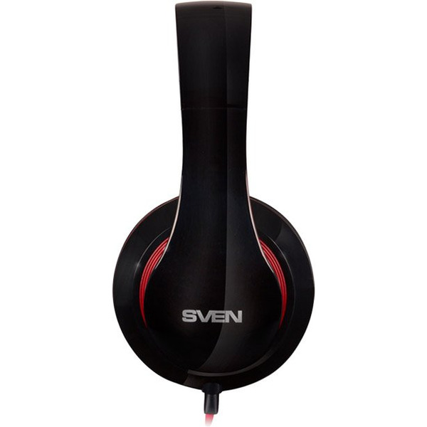 Наушники с микрофоном SVEN AP-940MV черно-красный