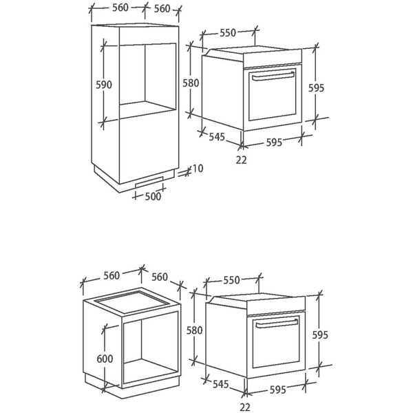 Встраиваемый духовой шкаф Candy FCP615NX/E