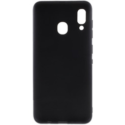 Бампер Bingo Matt TPU для SAMSUNG Galaxy A20 Черный