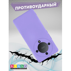 Бампер Bingo Liquid TPU для HONOR X9b Фиолетовый