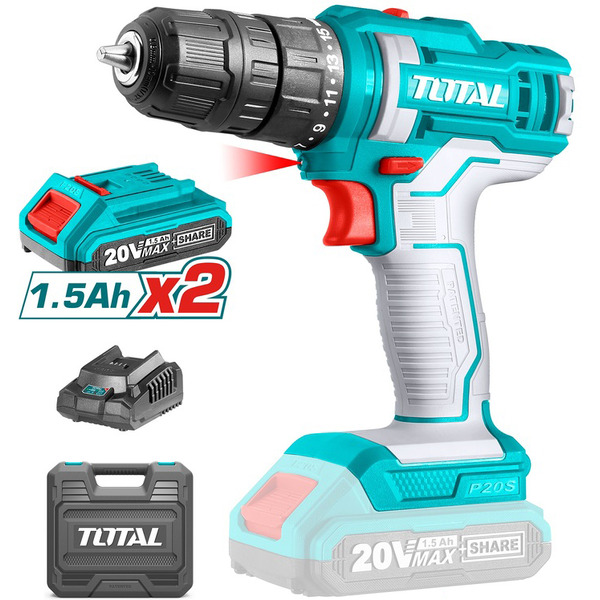 Дрель-шуруповерт Total TDLI20028