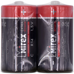 Батарейка Mirex Extra Power C (R14) 2 шт ER14-S2