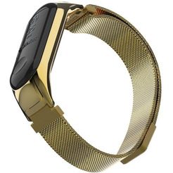 Ремешок Bingo Magnetic для Xiaomi Mi Band 3/4 Золотистый