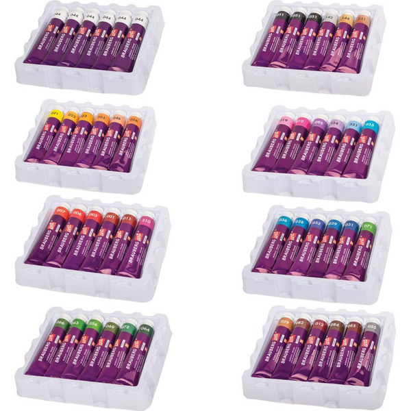 Краски акриловые художественные BRAUBERG ART DEBUT 192302