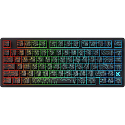 Проводная игровая клавиатура MCHOSE Jet 75 Hall Effect Magnetic Switch Gaming Kailh Magnetic God Switch (черный)