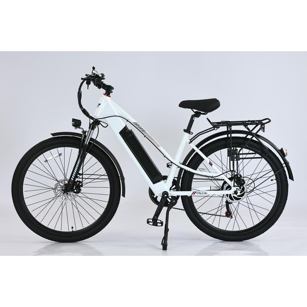 Электровелосипед Smart Balance City Lite 2025 (белый)