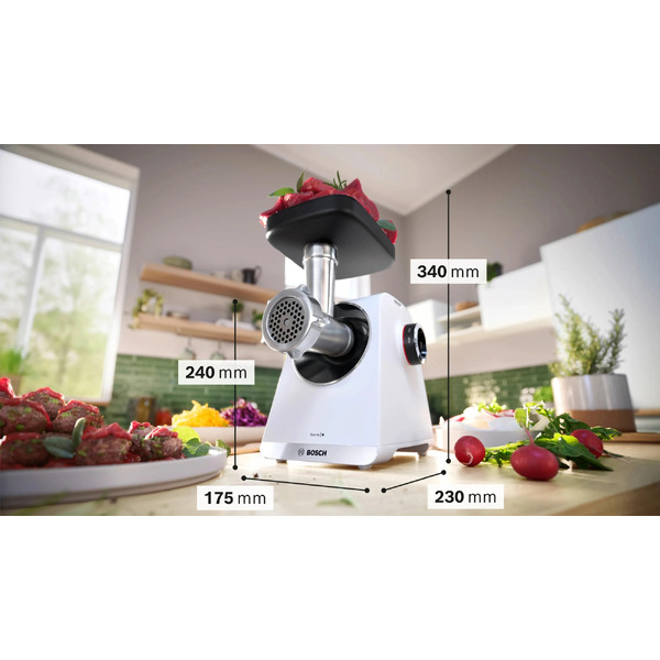 Мясорубка Bosch Serie 6 MFWS609W