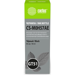 Чернила Cactus CS-M0H57AE GT51 (черный)