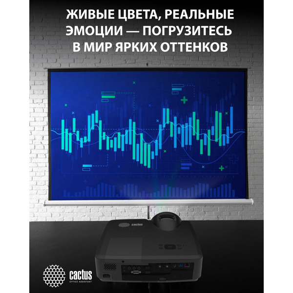 Проектор Cactus CS-V1.B