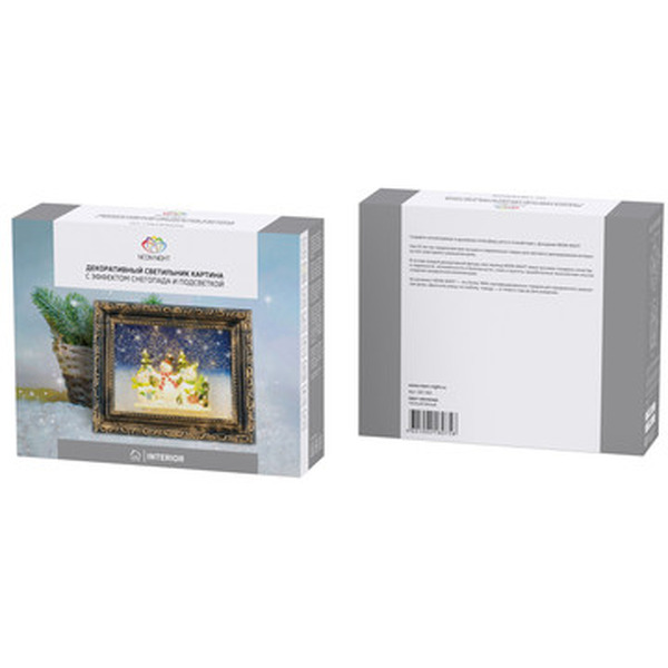 Декоративный фонарь с эффектом снегопада и подсветкой NEON-NIGHT Картина 501-163