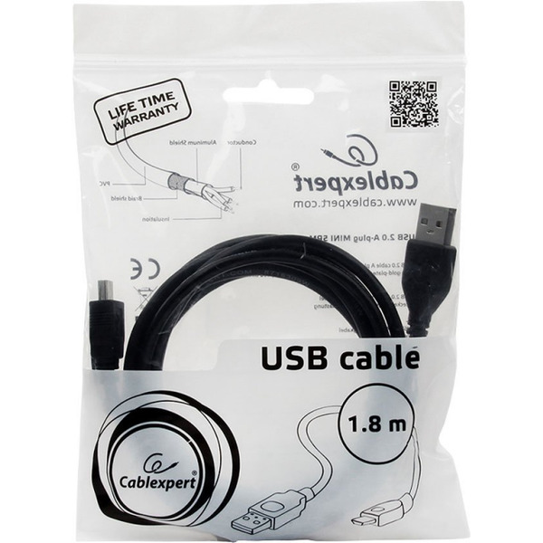 Кабель Cablexpert CCP-USB2-AM5P-6