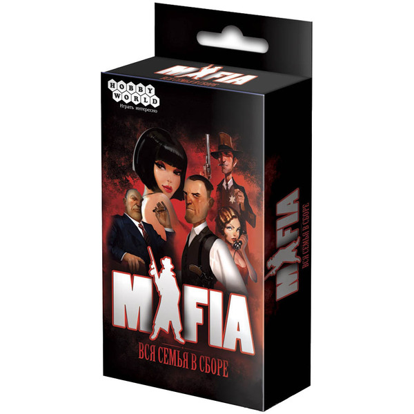 Настольная игра HOBBYWORLD Мафия. Вся семья в сборе (карточная игра) 1070