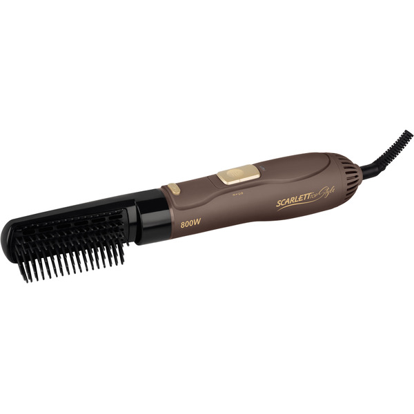 Фен-щетка SCARLETT SC-HAS73I08 Mocha/Gold