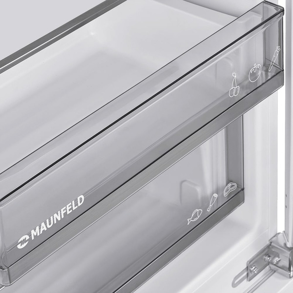 Холодильник MAUNFELD MBL177SWGR Inverter