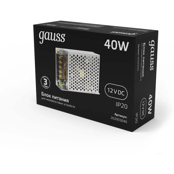 Блок питания GAUSS 202003040