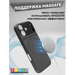 Бампер Bingo AG Magnetic APPLE iPhone 17 Черный