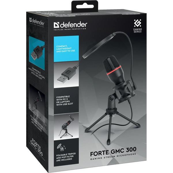 Микрофон Defender Forte GMC 300 64631