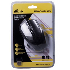 Мышь Ritmix RMW-560 (черный)