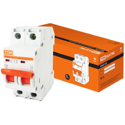 Выключатель автоматический TDM ВА 47-29 2Р 13А (C) 4.5кА SQ0206-0092