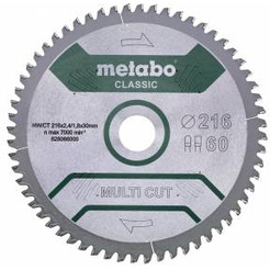 Пильный диск Metabo MultiCutClassic 628066000