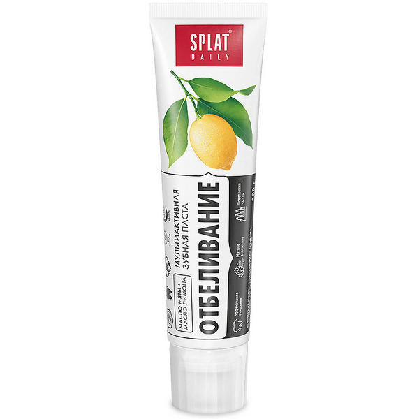 Зубная паста Splat Daily Whitening Отбеливающая, 100мл