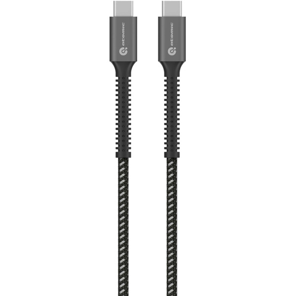 Кабель ATOMIC TOOMUCH USB-C - USB-C PD 60W 30.363 (черный)