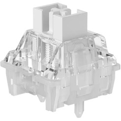 Клавиатура FURYCUBE M68HE (Magnetic Pole, белый карбон)