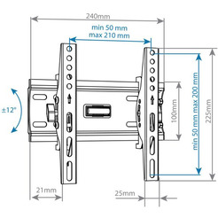 Кронштейн Arm Media PLASMA-6 new