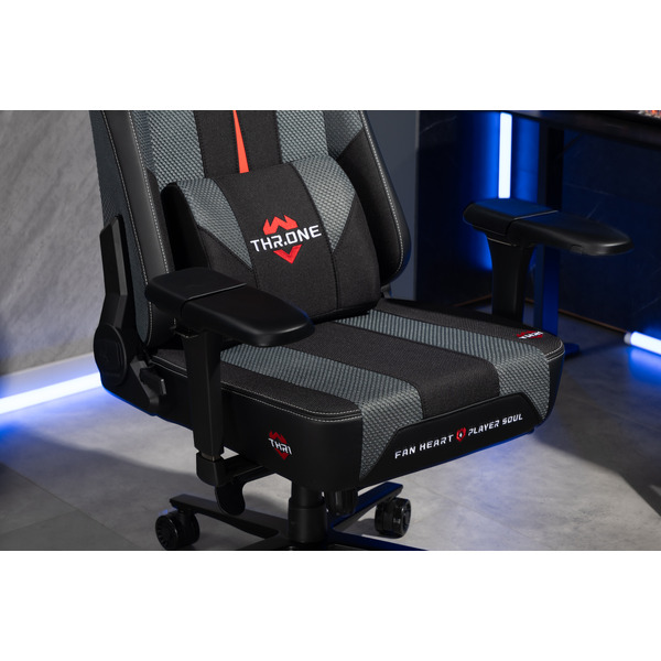 Кресло компьютерное EVOLUTION Throne Dark Grey