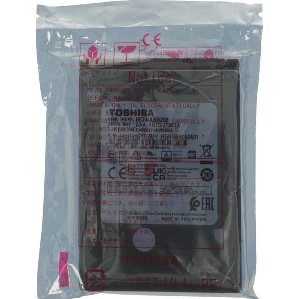 Жесткий диск Toshiba MQ04ABD200 2TB