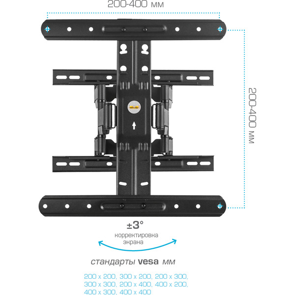 Кронштейн для телевизора Kromax Ultra Slim-101