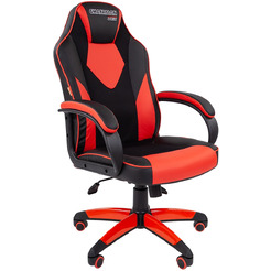 Кресло CHAIRMAN Game 17 (черный/красный)