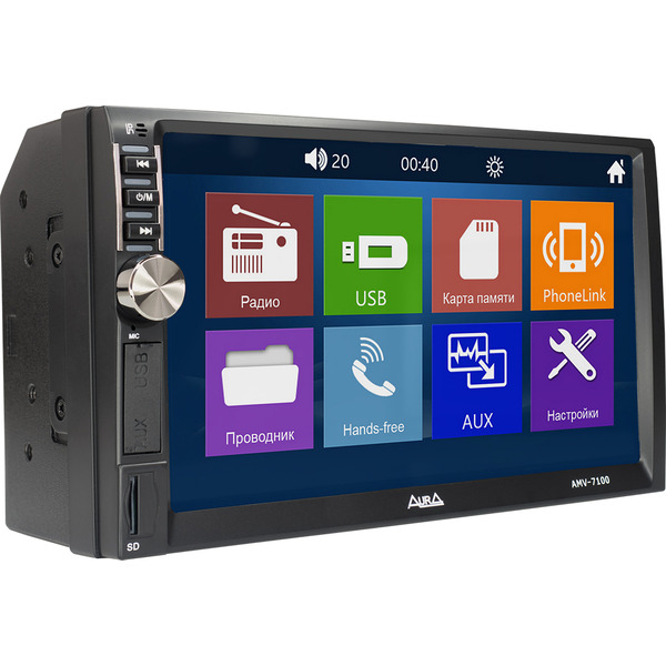USB-магнитола Aura AMV-7100