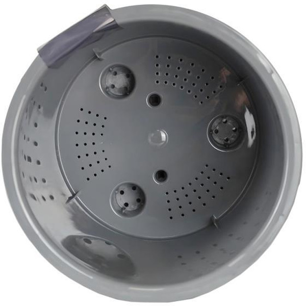 Горшок для цветов с дренажной вставкой Полимербыт Genius 6,6л 4376605