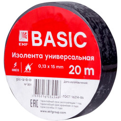 Изолента EKF plc-iz-b-b