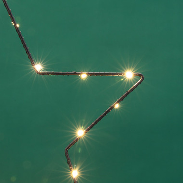 Светодиодная подвесная фигура NEON-NIGHT Звезда на металлическом каркасе 501-057