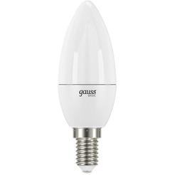Светодиодная лампочка Gauss Basic LED-M C37 5 Вт 450lm 4000K E14 LED 10301252