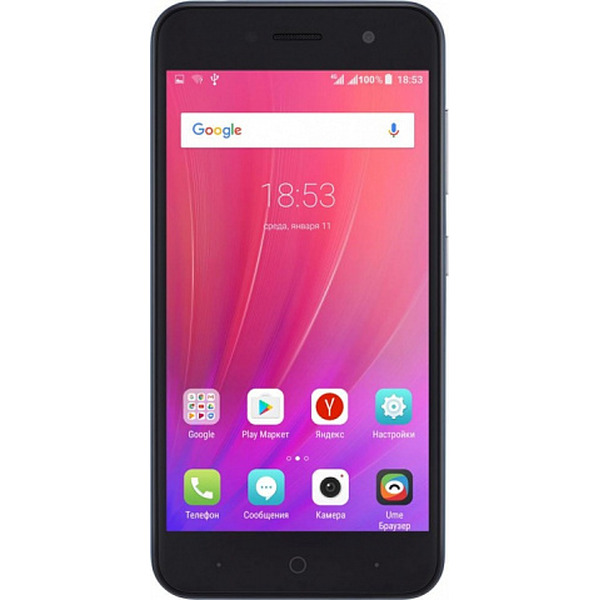 Смартфон ZTE Blade A520 синий
