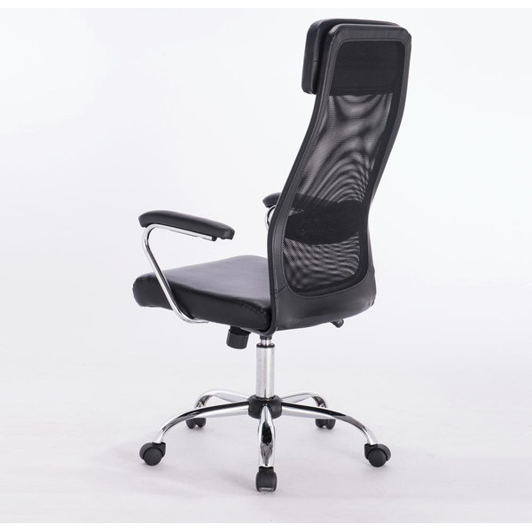 Кресло Brabix Flight EX-540 (кожзам, черный)