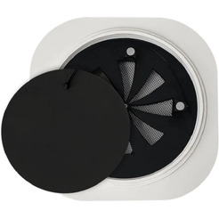 Вентиляционная решетка теневая с вентилятором с таймером и регулировкой воздуха HOMY AIR A125BRT