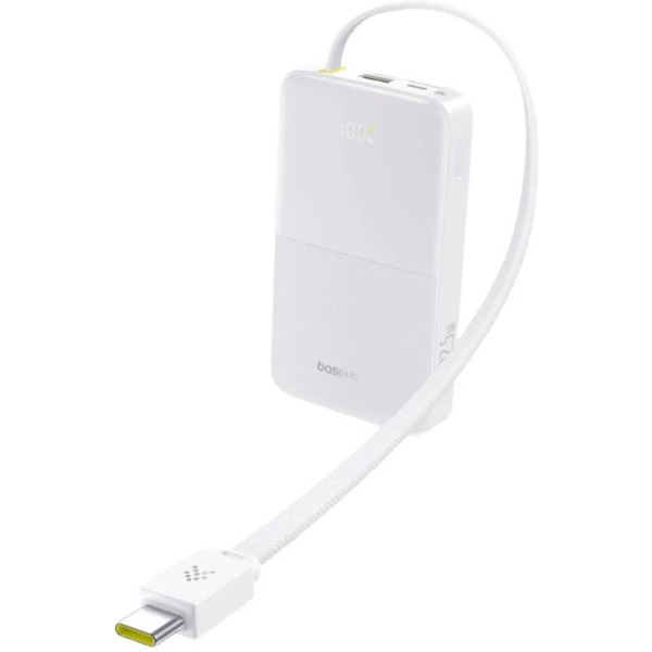 Внешний аккумулятор Baseus EnerFill FC51 Bipow2 Pro Power Bank 10000mAh (белый)